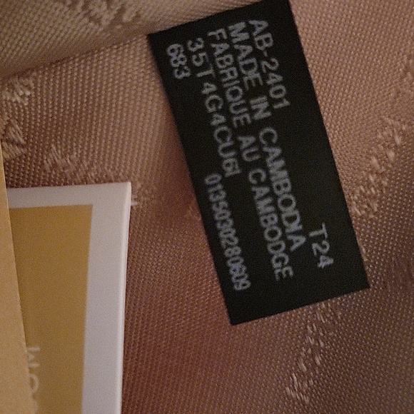 NWT Michael Kors Red Cora Sequin Women's Bag - Picture 7 of 8